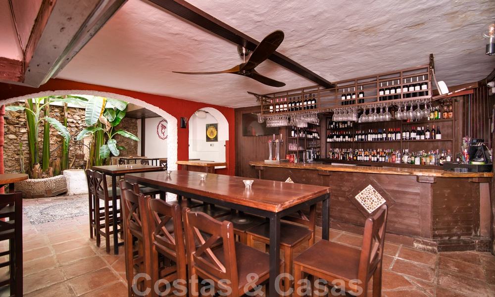 Bar - Restaurante - Coctelería en venta en el centro histórico de Marbella. Abierto a ofertas! 27087