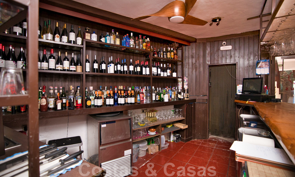 Bar - Restaurante - Coctelería en venta en el centro histórico de Marbella. Abierto a ofertas! 27088