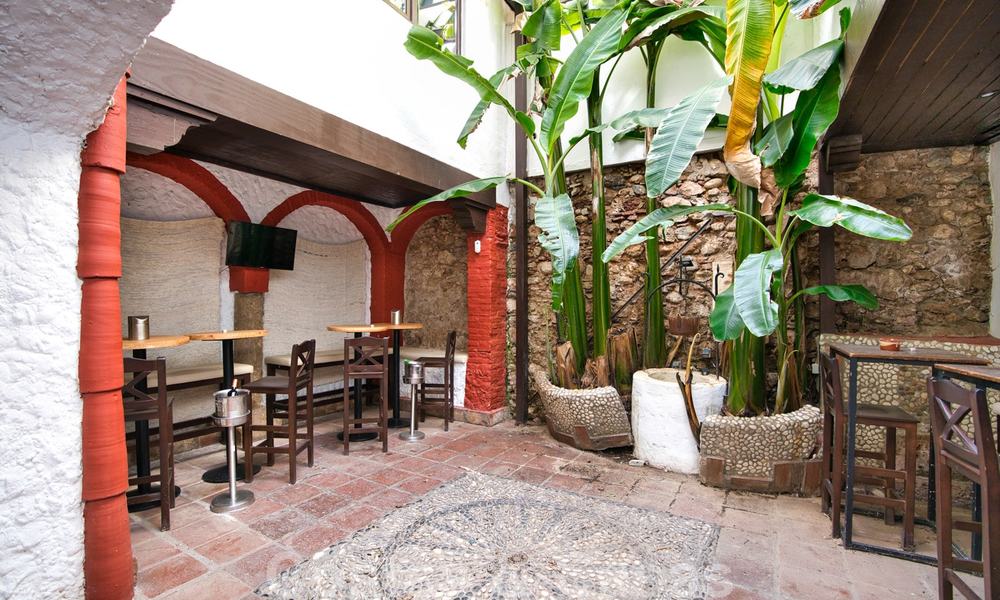Bar - Restaurante - Coctelería en venta en el centro histórico de Marbella. Abierto a ofertas! 27090