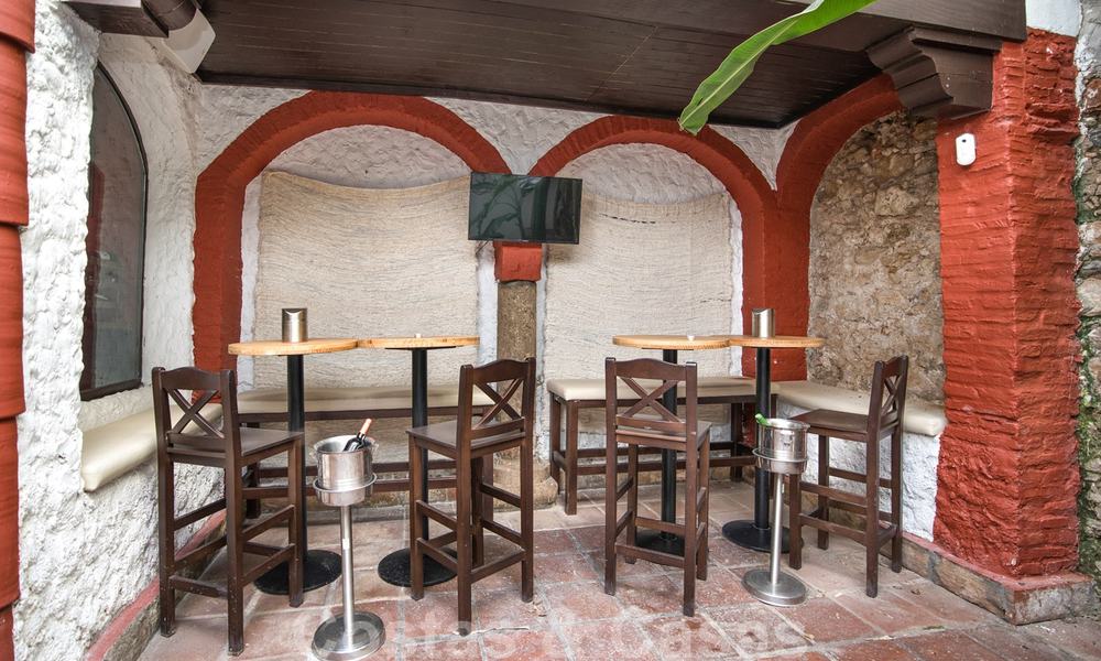Bar - Restaurante - Coctelería en venta en el centro histórico de Marbella. Abierto a ofertas! 27093