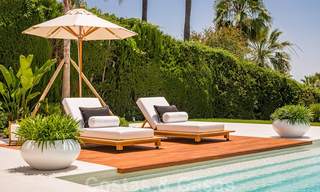 Espectacular villa de diseño moderno en venta, primera línea de golf en Nueva Andalucía, Marbella 27236 