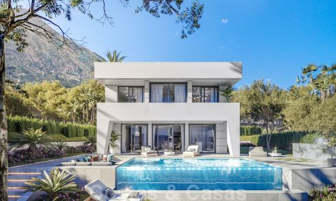 Elegantes villas nuevas de diseño contemporáneo en venta - Manilva, Costa del Sol 28627