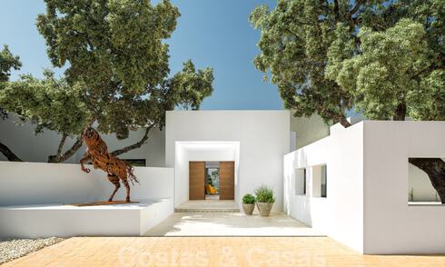 Viñedo - finca con una villa de estilo moderno en venta cerca de Ronda en Andalucía 29124
