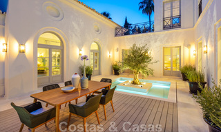 2 nuevas y elegantes villas de lujo en venta, de estilo clásico y provenzal, sobre la Milla de Oro en Marbella 30491 