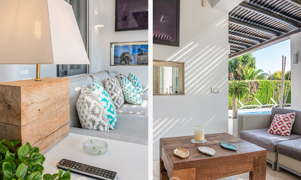 Villa moderna renovada en venta en una tranquila zona residencial cerca del golf y la playa - Guadalmina - San Pedro, Marbella 34180