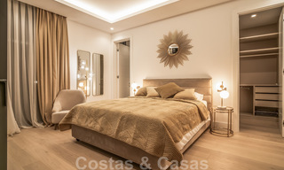 Lista para entrar a vivir, villa moderna de nueva construcción en venta en un resort de golf de cinco estrellas en Marbella - Benahavis 34567 