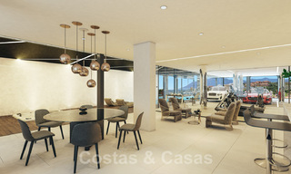 Precio muy reducido. Villa de diseño moderno lista para entrar a vivir en un complejo de golf de cinco estrellas en Marbella - Benahavis 34619 