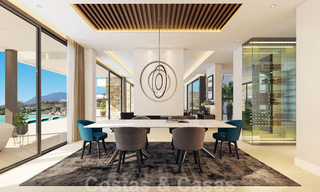 Precio muy reducido. Villa de diseño moderno lista para entrar a vivir en un complejo de golf de cinco estrellas en Marbella - Benahavis 34621 