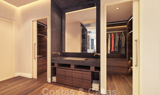 Precio muy reducido. Villa de diseño moderno lista para entrar a vivir en un complejo de golf de cinco estrellas en Marbella - Benahavis 34623 