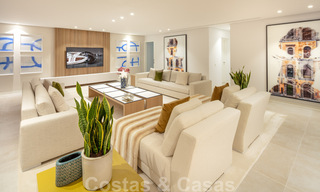 Villa de diseño en la codiciada zona residencial de Las Brisas en Nueva Andalucía con impresionantes vistas a la montaña de La Concha en Marbella 34809 