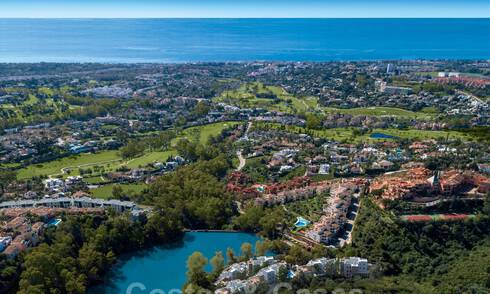 Nuevo en el mercado! Modernos apartamentos de lujo a la venta en un idílico lago con vistas panorámicas en Nueva Andalucía - Marbella 34975