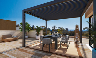 Modernos apartamentos de lujo a la venta en un idílico lago con vistas panorámicas en Nueva Andalucía - Marbella. NUEVA FASE 34979 