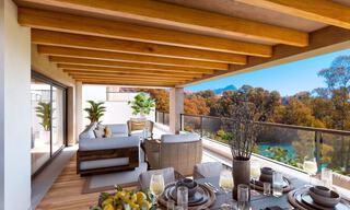 Modernos apartamentos de lujo a la venta en un idílico lago con vistas panorámicas en Nueva Andalucía - Marbella. NUEVA FASE 34981 