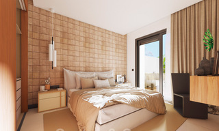 Nuevo en el mercado! Modernos apartamentos de lujo a la venta en un idílico lago con vistas panorámicas en Nueva Andalucía - Marbella. NUEVA FASE 34990 