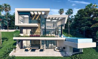 Moderna villa de lujo de nueva construcción a la venta en un campo de golf cerca del centro de Estepona 35050 