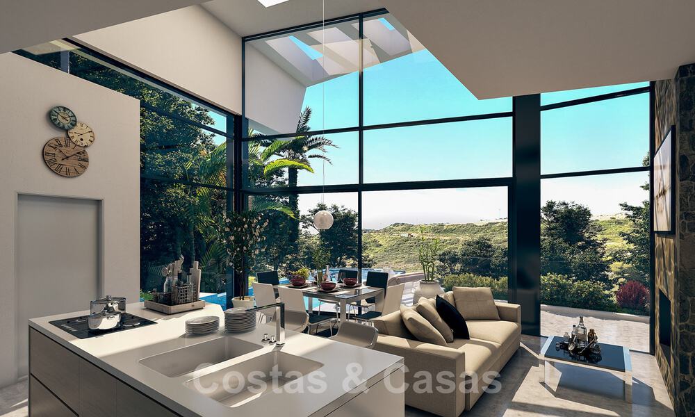 Moderna villa de lujo de nueva construcción a la venta en un campo de golf cerca del centro de Estepona 35053