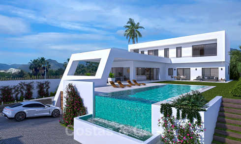 Villa de diseño moderno en venta a pocos pasos de la playa y los clubes de playa y a poca distancia del paseo marítimo y del centro de San Pedro, Marbella 36217