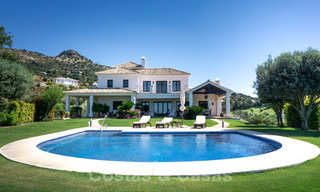 Villa de lujo estilo mediterránea a la venta en el exclusivo Marbella Club Golf Resort en Benahavis en la Costa del Sol 35072 