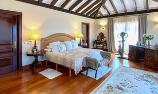Villa de lujo estilo mediterránea a la venta en el exclusivo Marbella Club Golf Resort en Benahavis en la Costa del Sol 35084 
