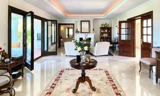 Villa de lujo estilo mediterránea a la venta en el exclusivo Marbella Club Golf Resort en Benahavis en la Costa del Sol 35087 
