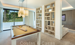 Villa exclusiva en venta, primera línea de golf de Aloha en una zona residencial cerrada en Nueva Andalucía - Marbella 35343 