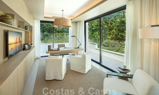 Villa exclusiva en venta, primera línea de golf de Aloha en una zona residencial cerrada en Nueva Andalucía - Marbella 35345 