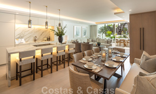 Apartamento lujosamente renovado de 4 dormitorios en venta en Puente Romano - Milla de Oro, Marbella 35947 