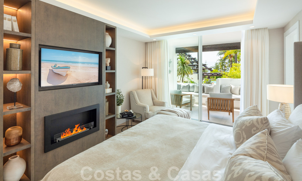 Apartamento lujosamente renovado de 4 dormitorios en venta en Puente Romano - Milla de Oro, Marbella 35962