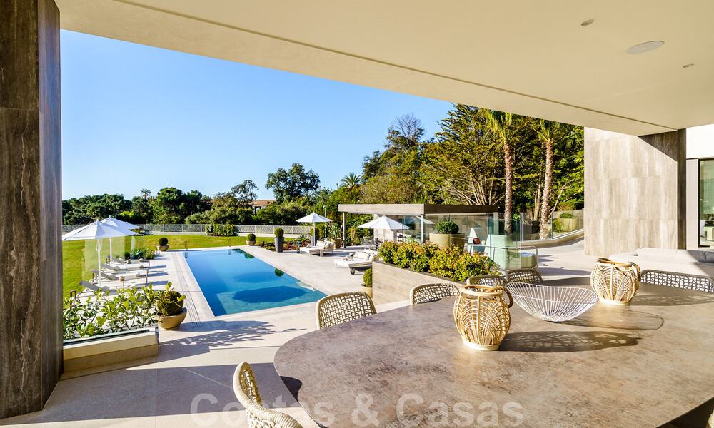 Villa de lujo de nueva construcción en venta con vistas al mar en el exclusivo La Zagaleta Golf Resort, Benahavis - Marbella 40116