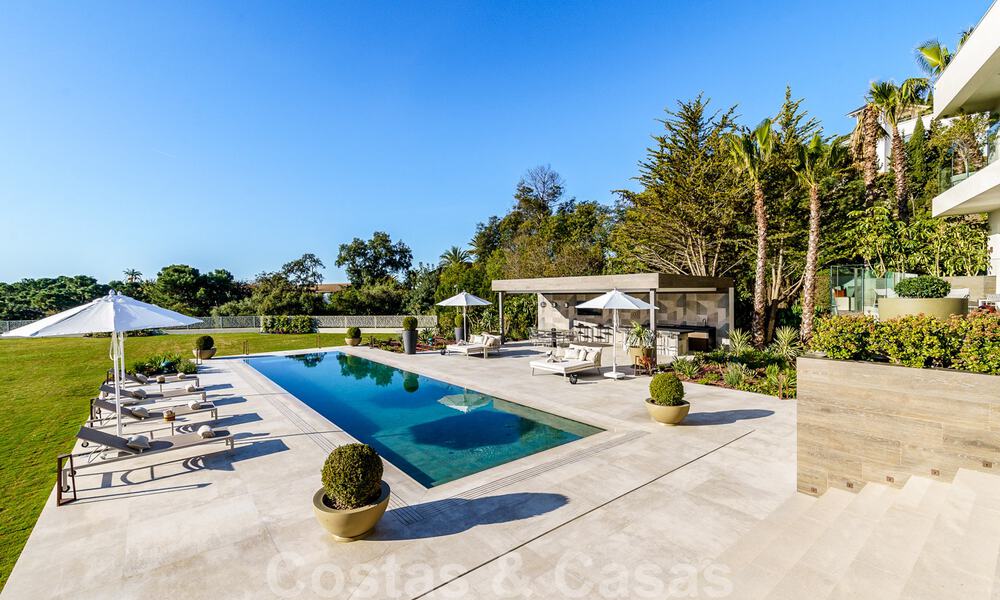 Villa de lujo de nueva construcción en venta con vistas al mar en el exclusivo La Zagaleta Golf Resort, Benahavis - Marbella 40117