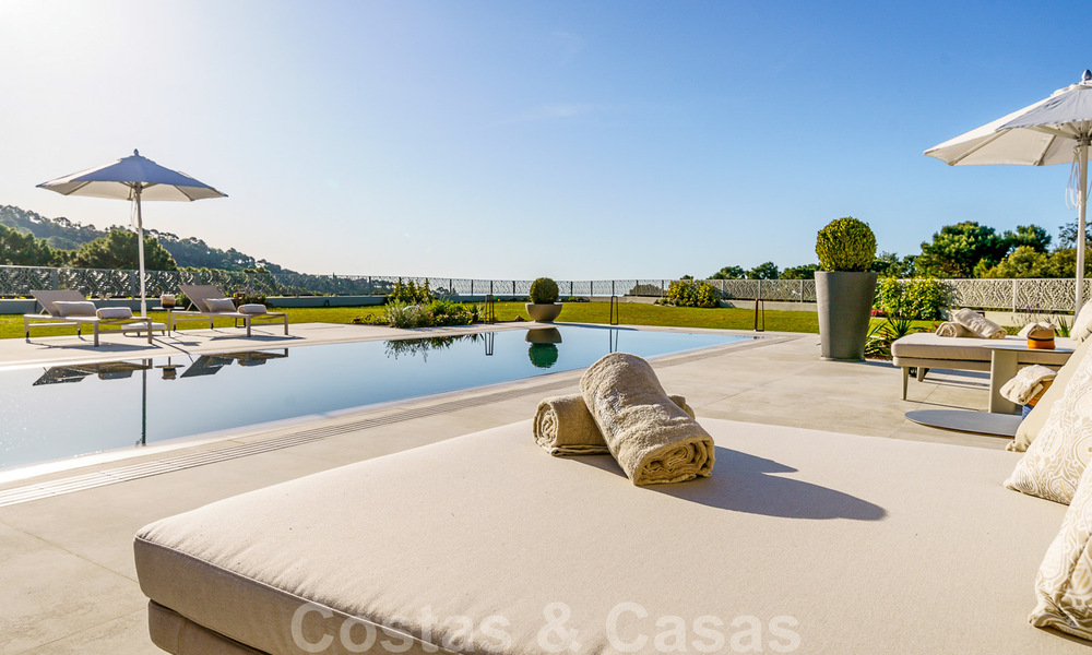 Villa de lujo de nueva construcción en venta con vistas al mar en el exclusivo La Zagaleta Golf Resort, Benahavis - Marbella 40118