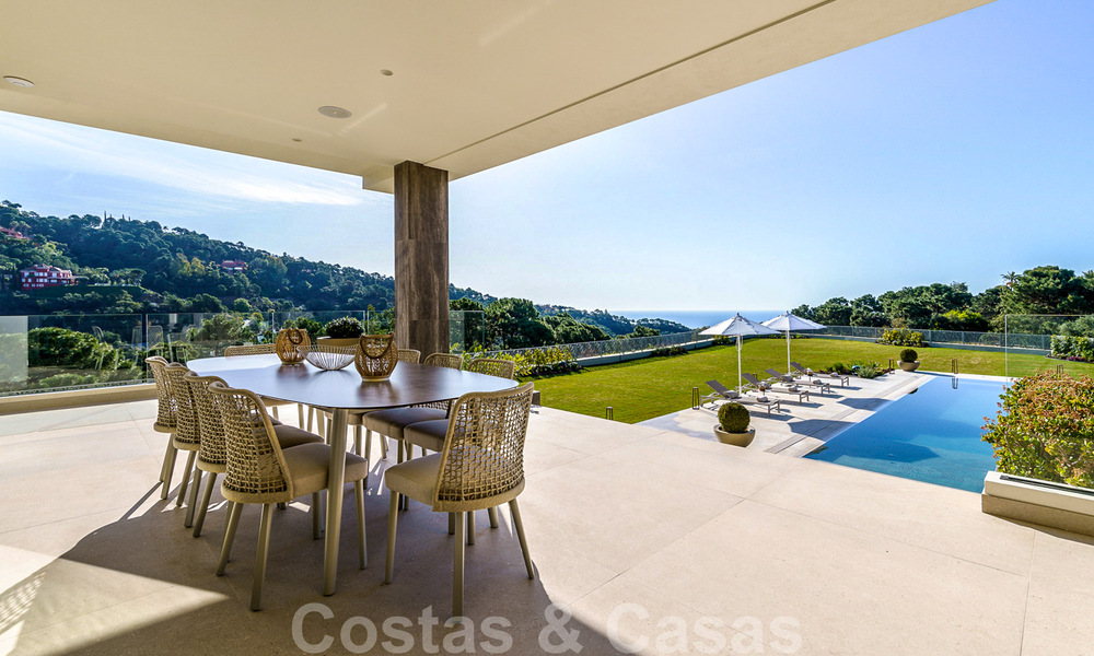 Villa de lujo de nueva construcción en venta con vistas al mar en el exclusivo La Zagaleta Golf Resort, Benahavis - Marbella 40120