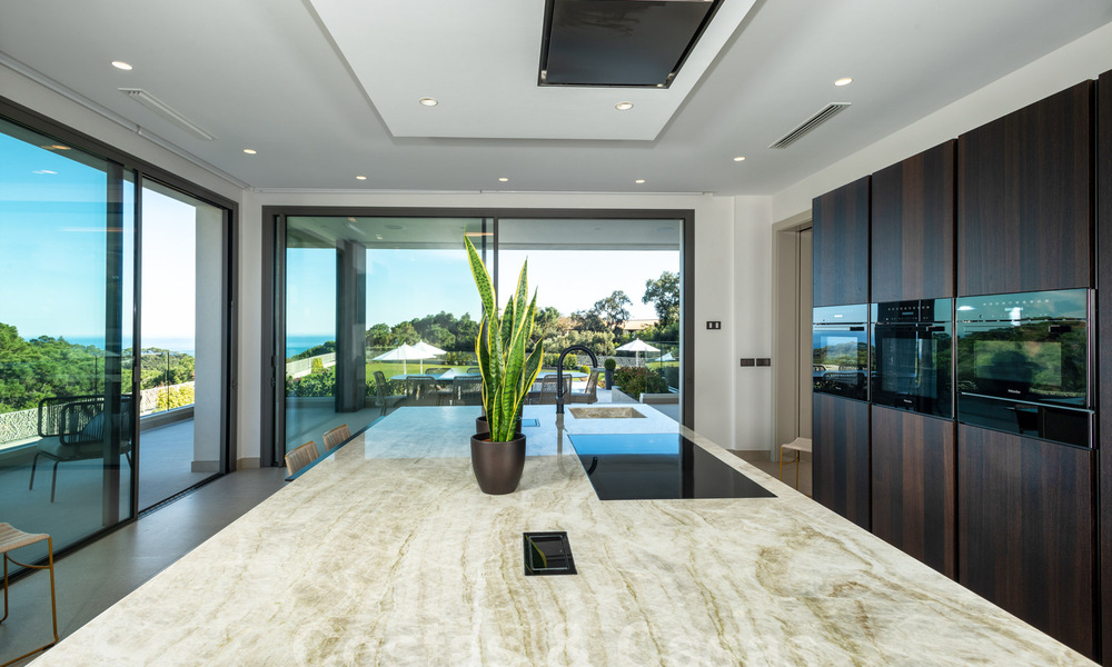 Villa de lujo de nueva construcción en venta con vistas al mar en el exclusivo La Zagaleta Golf Resort, Benahavis - Marbella 40133