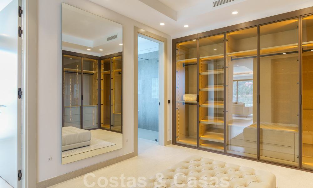 Villa de lujo de nueva construcción en venta con vistas al mar en el exclusivo La Zagaleta Golf Resort, Benahavis - Marbella 40138