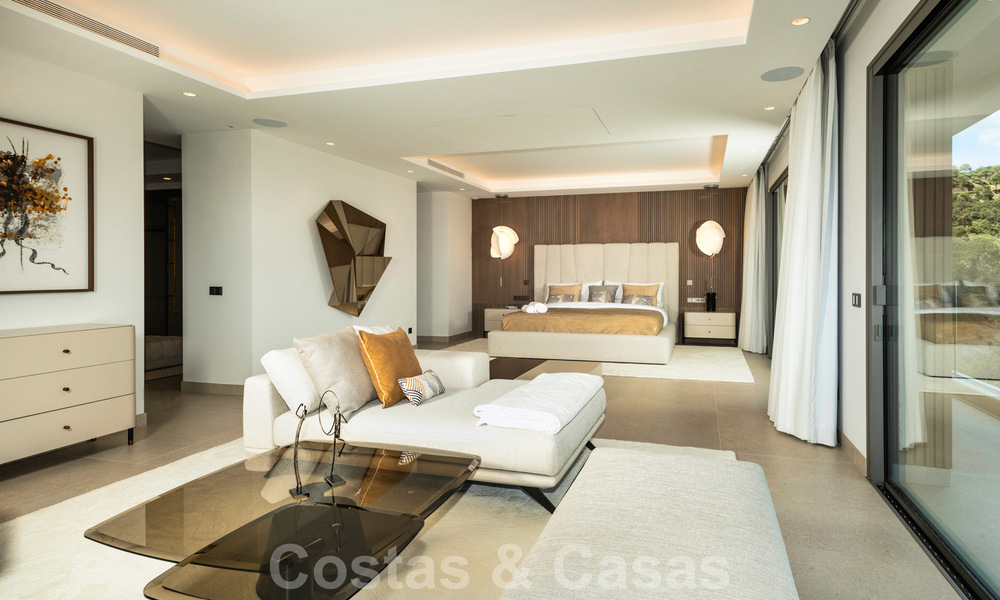 Villa de lujo de nueva construcción en venta con vistas al mar en el exclusivo La Zagaleta Golf Resort, Benahavis - Marbella 40146
