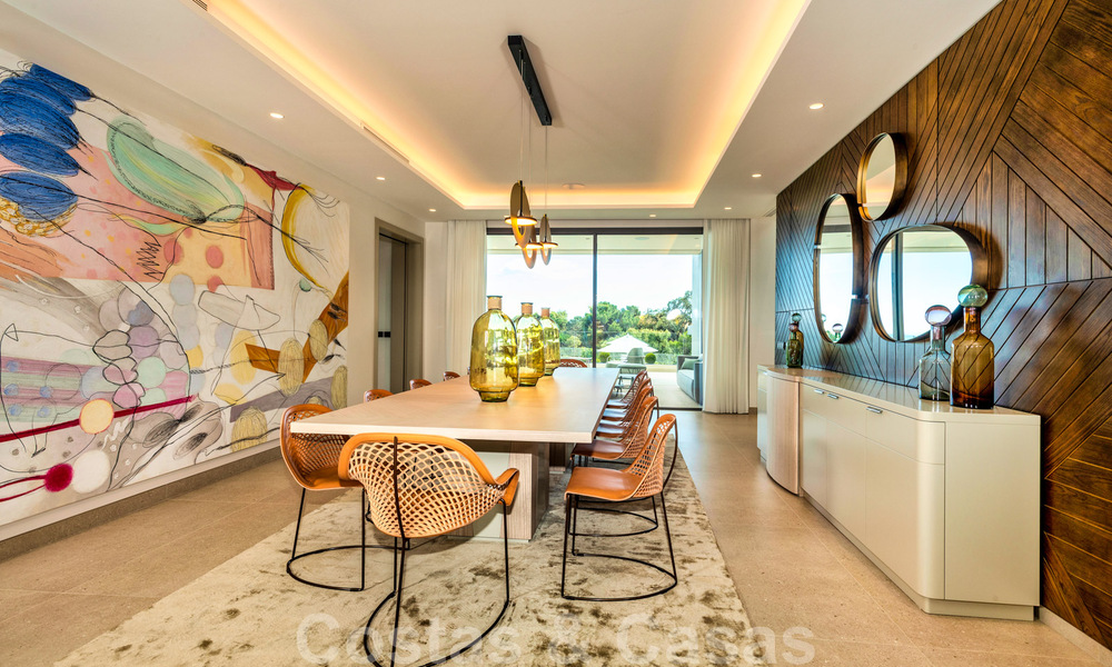 Villa de lujo de nueva construcción en venta con vistas al mar en el exclusivo La Zagaleta Golf Resort, Benahavis - Marbella 40156