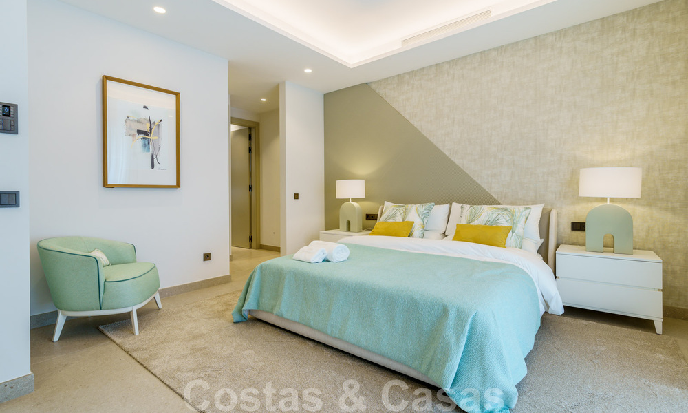 Villa de lujo de nueva construcción en venta con vistas al mar en el exclusivo La Zagaleta Golf Resort, Benahavis - Marbella 40175