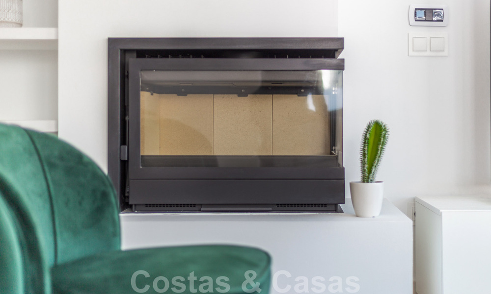 Ático de lujo moderno a la venta en un complejo de diseño en primera línea de golf en Benahavis - Marbella 36151