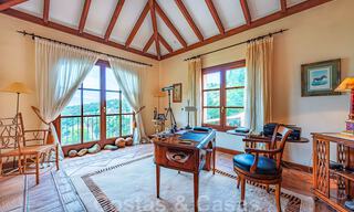 Elegante villa rústica de lujo en venta con impresionantes vistas al mar en el exclusivo La Zagaleta Golf Resort, Benahavis - Marbella 36283 