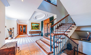 Elegante villa rústica de lujo en venta con impresionantes vistas al mar en el exclusivo La Zagaleta Golf Resort, Benahavis - Marbella 36290 