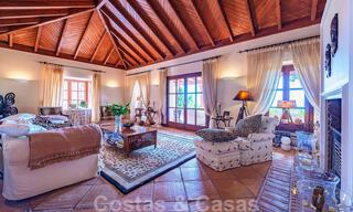 Elegante villa rústica de lujo en venta con impresionantes vistas al mar en el exclusivo La Zagaleta Golf Resort, Benahavis - Marbella 36293 