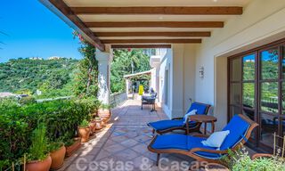 Elegante villa rústica de lujo en venta con impresionantes vistas al mar en el exclusivo La Zagaleta Golf Resort, Benahavis - Marbella 36301 