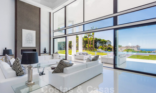 Villa de lujo contemporánea en venta con vistas al mar en el exclusivo La Zagaleta Golf Resort, Benahavis - Marbella 36313 
