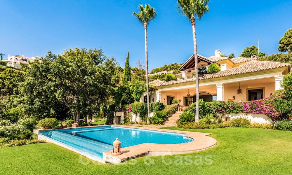 Villa de lujo mediterránea con vistas al mar en venta en el exclusivo La Zagaleta Golf Resort en Benahavis - Marbella 36316