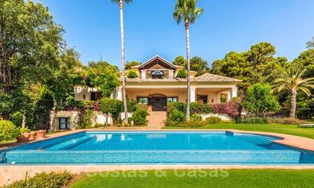Villa de lujo mediterránea con vistas al mar en venta en el exclusivo La Zagaleta Golf Resort en Benahavis - Marbella 36317
