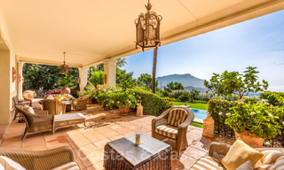 Villa de lujo mediterránea con vistas al mar en venta en el exclusivo La Zagaleta Golf Resort en Benahavis - Marbella 36318 
