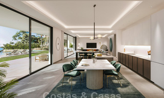 ¡Nuevo en el mercado! Espectacular villa de nuevo diseño en venta en la Milla de Oro de Marbella 36370 
