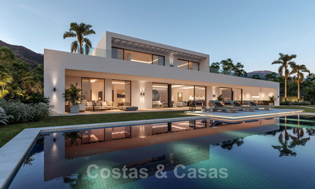 Espectacular villa de nuevo diseño en venta en la Milla de Oro de Marbella 36372