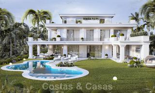 Modernas villas de estilo vanguardista en venta en la prestigiosa Milla de Oro de Marbella 36380 