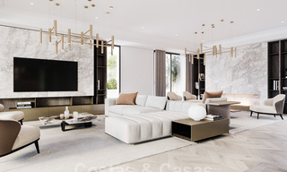 Modernas villas de estilo vanguardista en venta en la prestigiosa Milla de Oro de Marbella 36382 